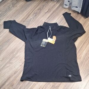 Dickies Black Quarter Zip Pullover
